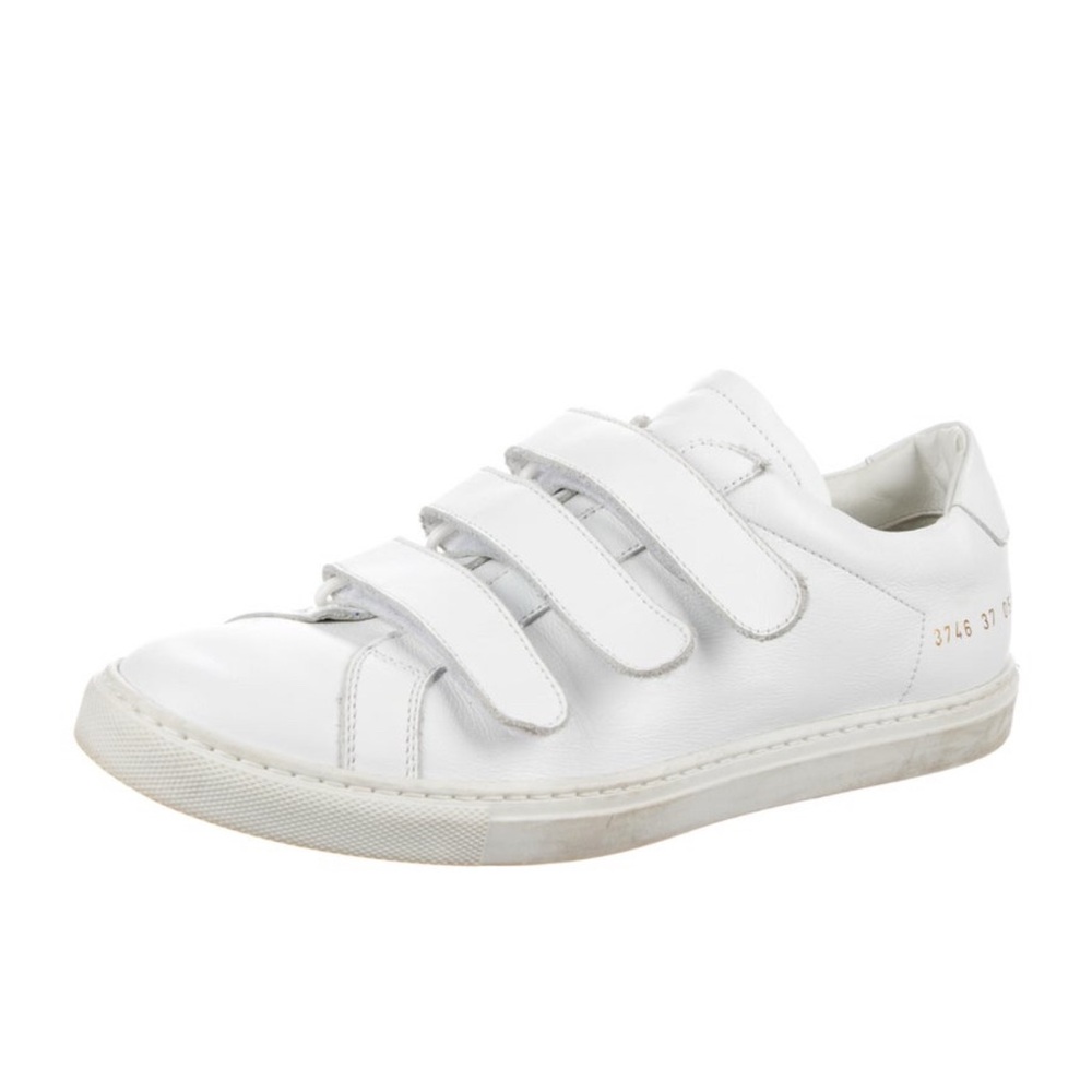 Common Projects White Velcro Sneakers